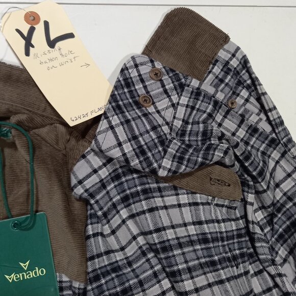 Venado  Force Flex Flannel Coal Mine | XL - Picture 5 of 5